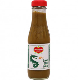 Del Monte Green Chilli Sauce   Glass Bottle  190 grams